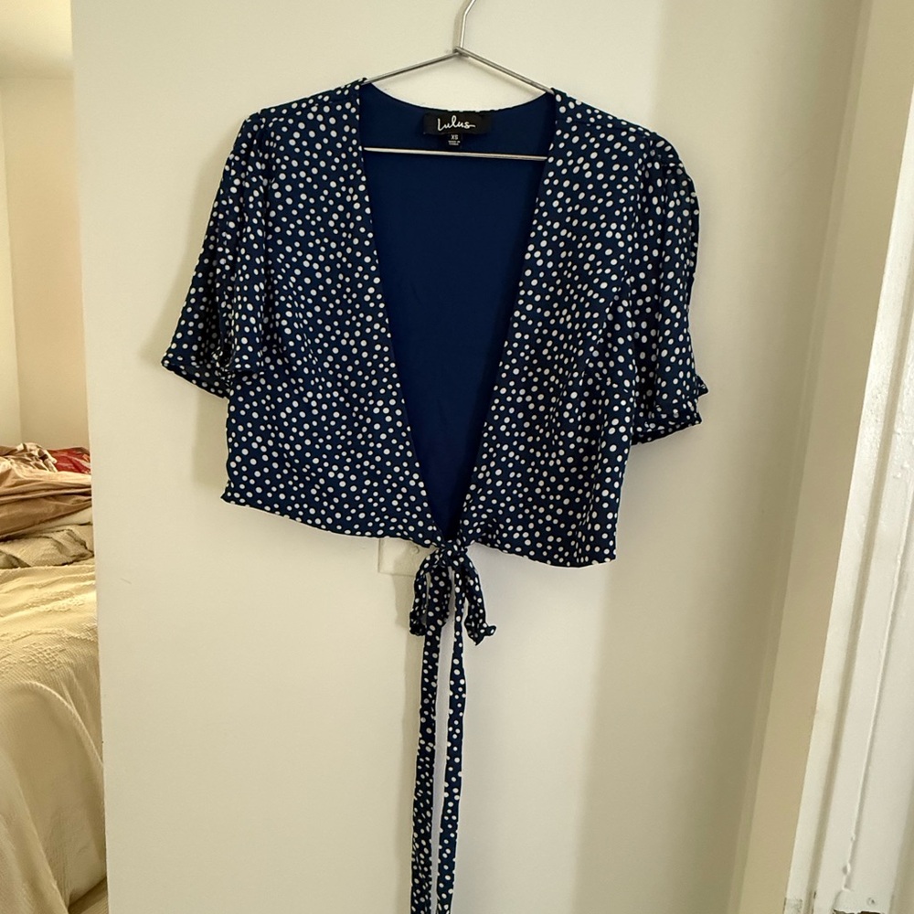Lulus Polka Dot Skirt Set - Picture 4 of 6